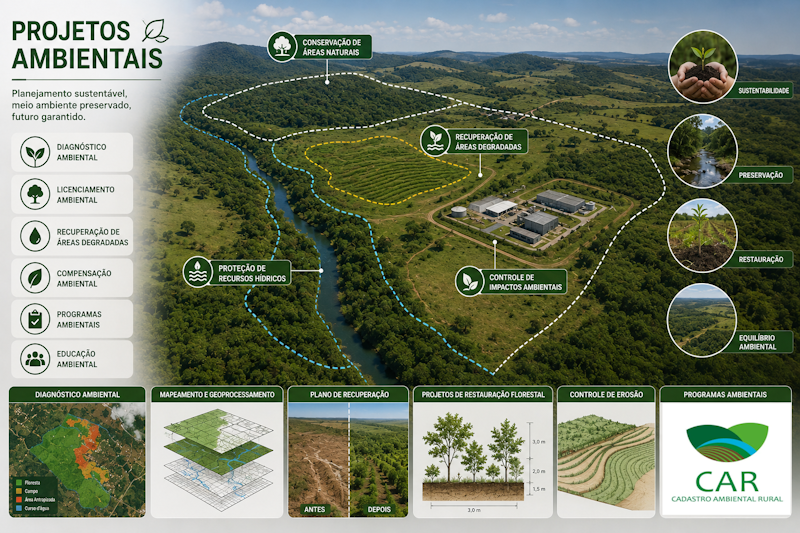 Licenciamentos Ambientais, CAR e Outorgas
