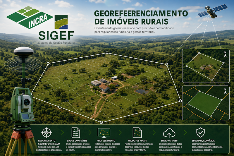 Georreferenciamento de imóveis